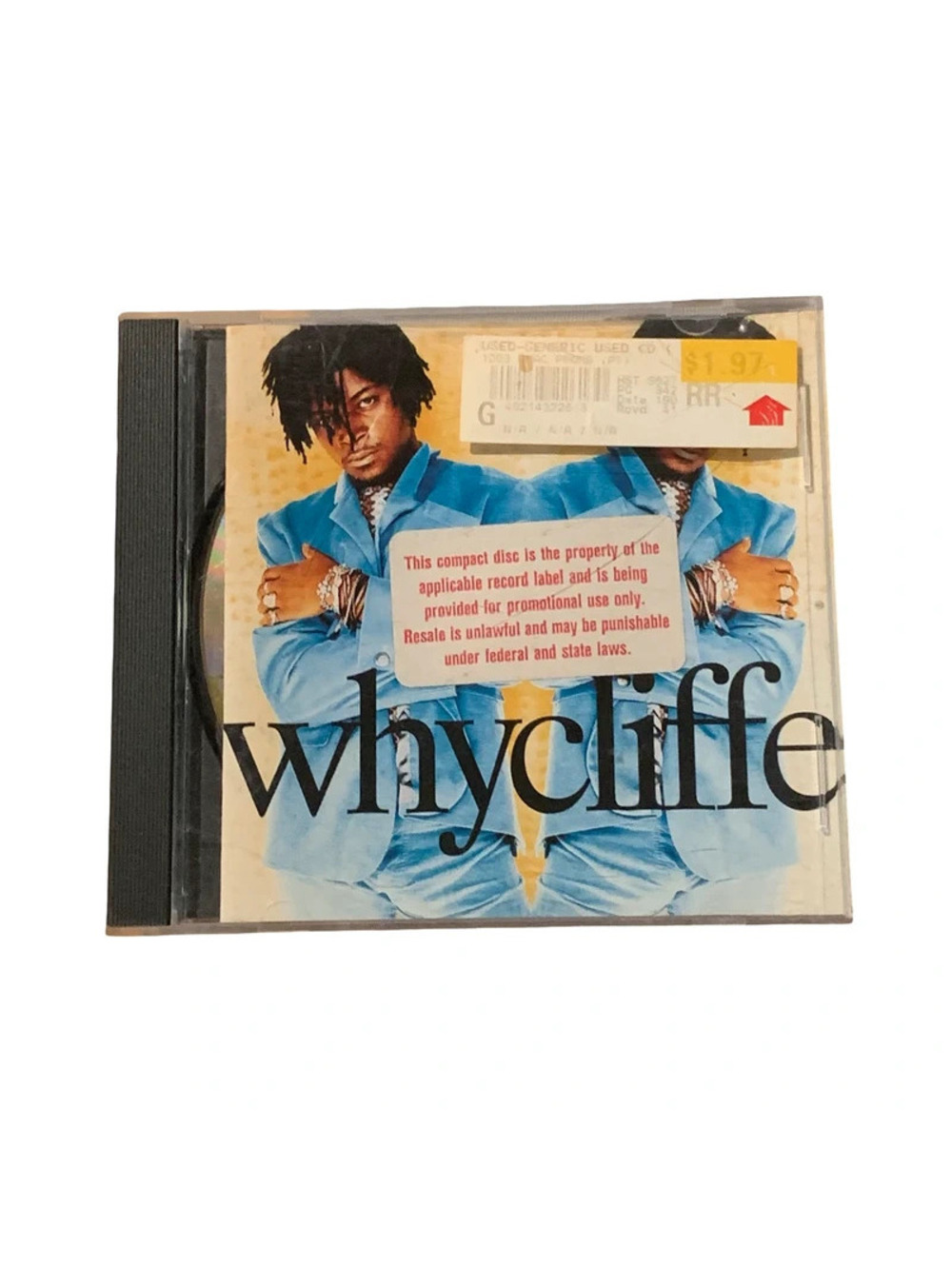 Whycliffe Journeys of the Mind Promo CD Album 1994 Jewel Case
